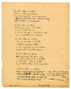 The manuscript of "Fragments"